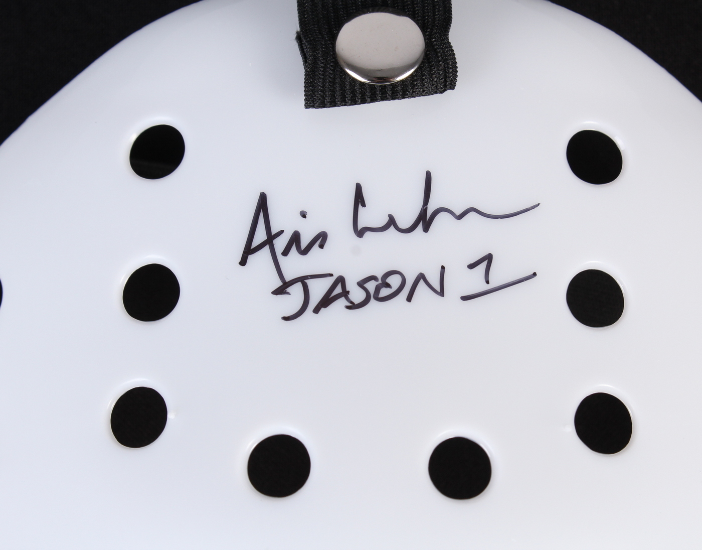 Ari Lehman, Derek Mears, Richard Brooker, Kane Hodder, & Ted White Signed Jason "Friday the 13th" Hockey Mask Inscribed "Jason 1", "Jason F13th", "Jason 7,8 9, X", & "Jason 4" (JSA COA) at PristineAuction.com Ari Lehman, Derek Mears, Richard Brooker, Kane Hodder, & Ted White Signed Jason "Friday the 13th" Hockey Mask Inscribed "Jason 1", "Jason F13th", "Jason 7,8 9, X", & "Jason 4" (JSA COA) at PristineAuction.com