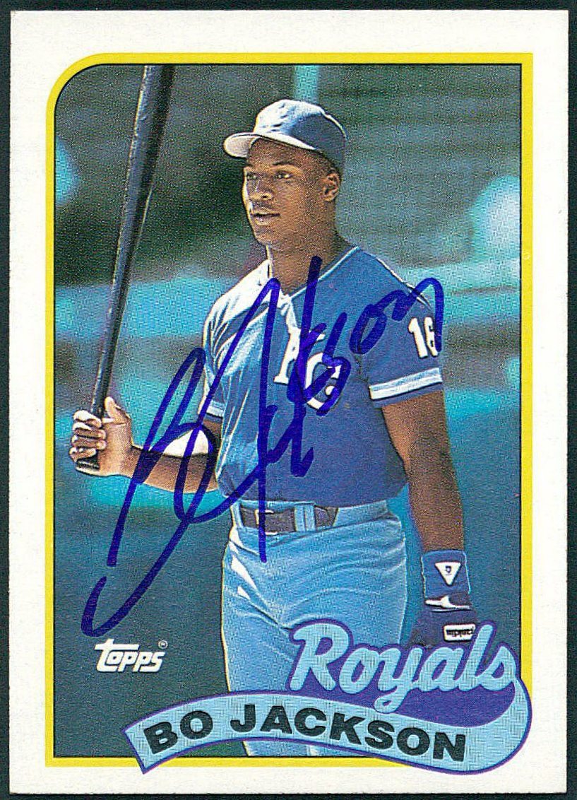 Bo Jackson Signed Royals Baseball Card (JSA COA) at PristineAuction.com Bo Jackson Signed Royals Baseball Card (JSA COA) at PristineAuction.com