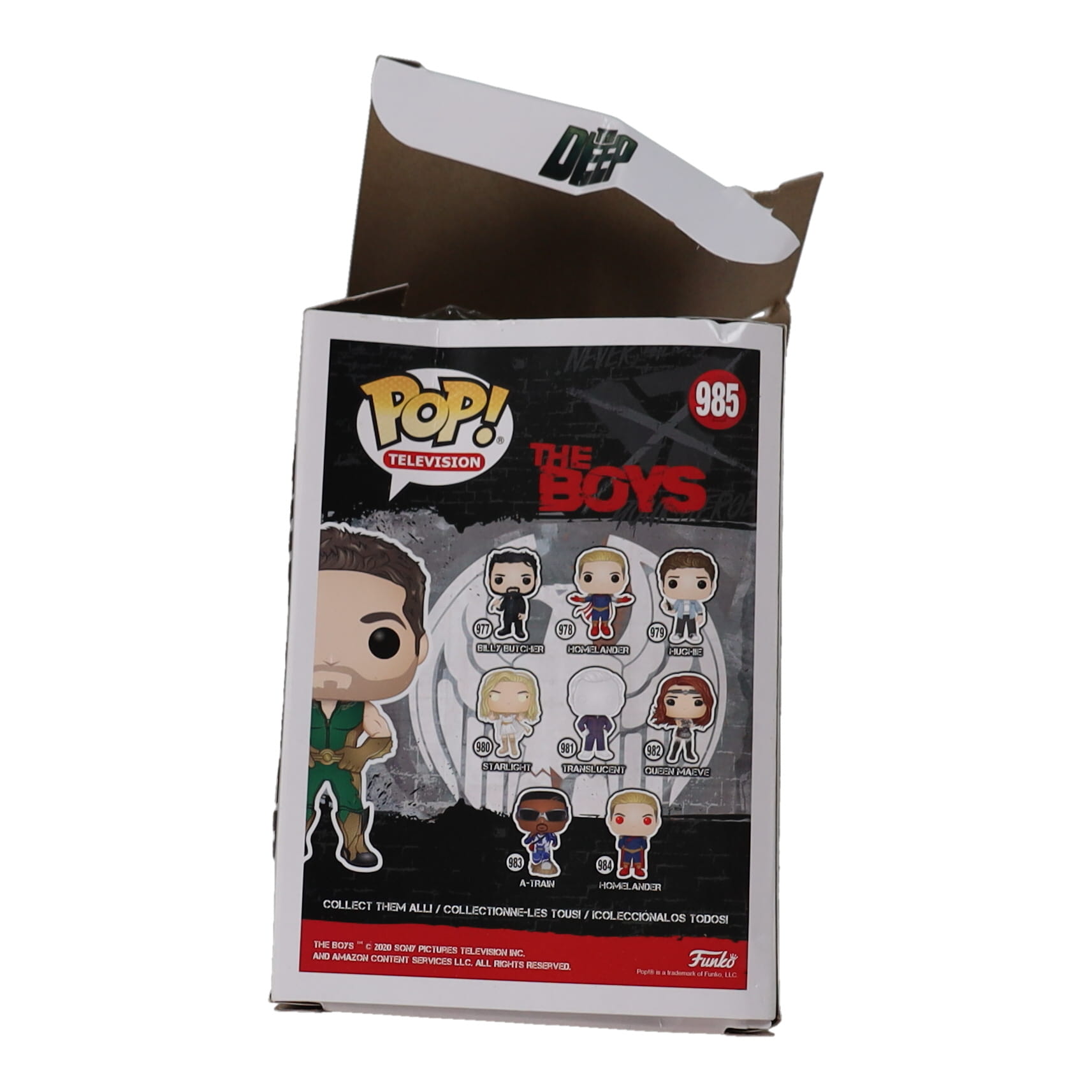 Chase Crawford Signed "The Boys" #985 The Deep Funko Pop! Vinyl Figure (Beckett) at PristineAuction.com Chase Crawford Signed "The Boys" #985 The Deep Funko Pop! Vinyl Figure (Beckett) at PristineAuction.com