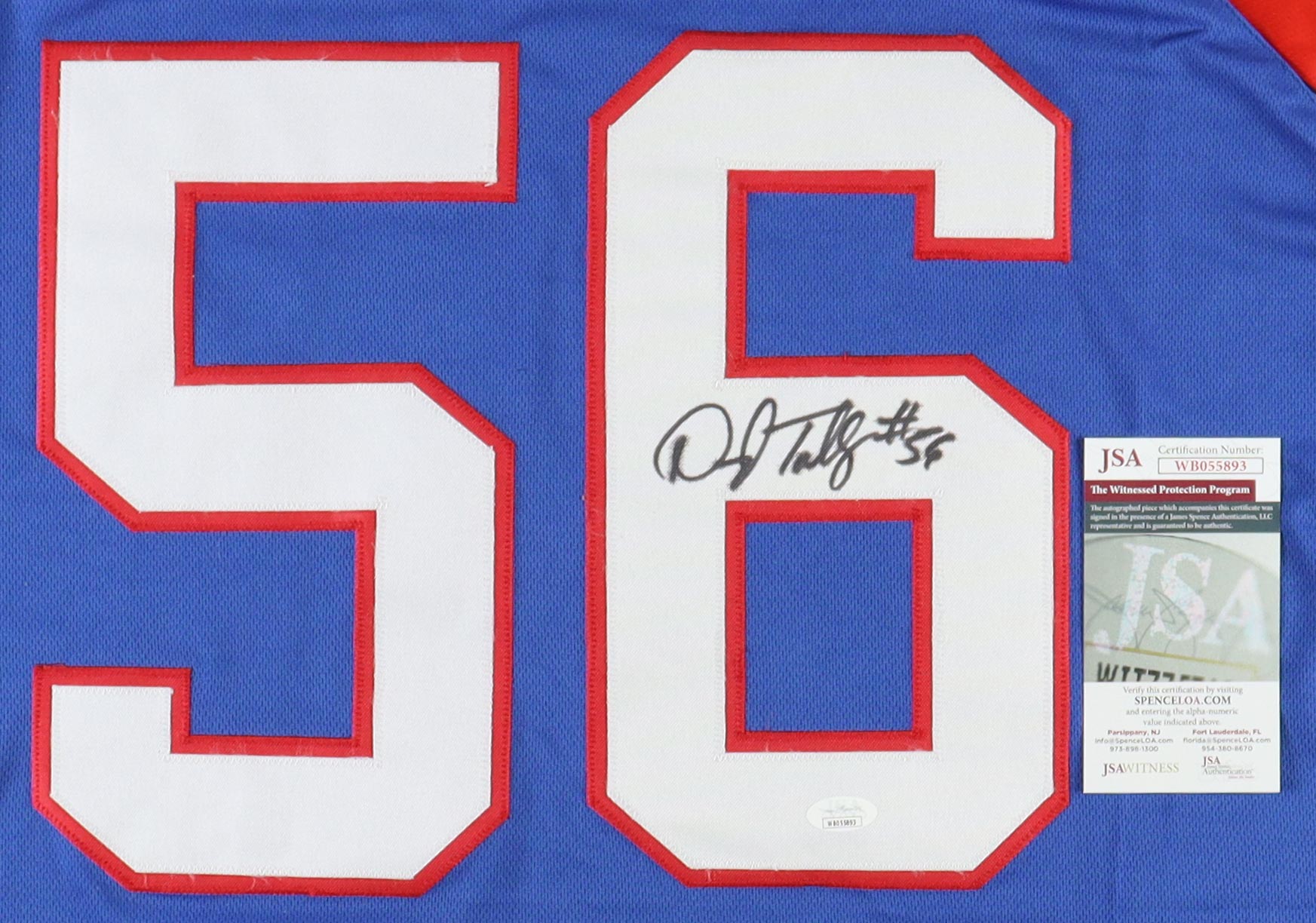 Darryl Talley Signed Jersey (JSA) at PristineAuction.com Darryl Talley Signed Jersey (JSA) at PristineAuction.com