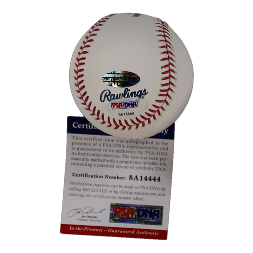 Don Sutton Signed OML Hall of Fame Logo Baseball Inscribed "HOF 98" (PSA) at PristineAuction.com Don Sutton Signed OML Hall of Fame Logo Baseball Inscribed "HOF 98" (PSA) at PristineAuction.com