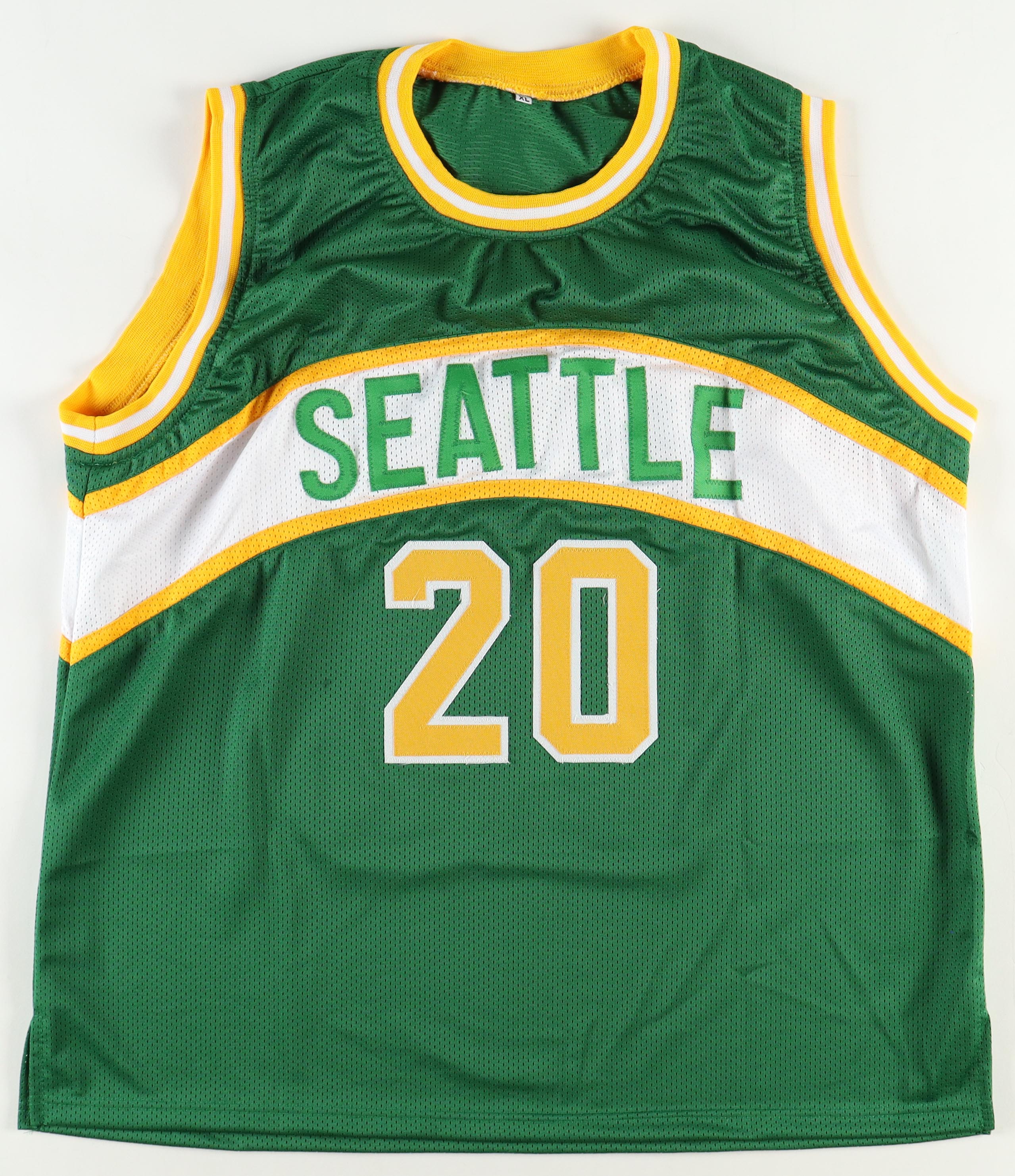 Gary Payton Signed Jersey (JSA) at PristineAuction.com Gary Payton Signed Jersey (JSA) at PristineAuction.com