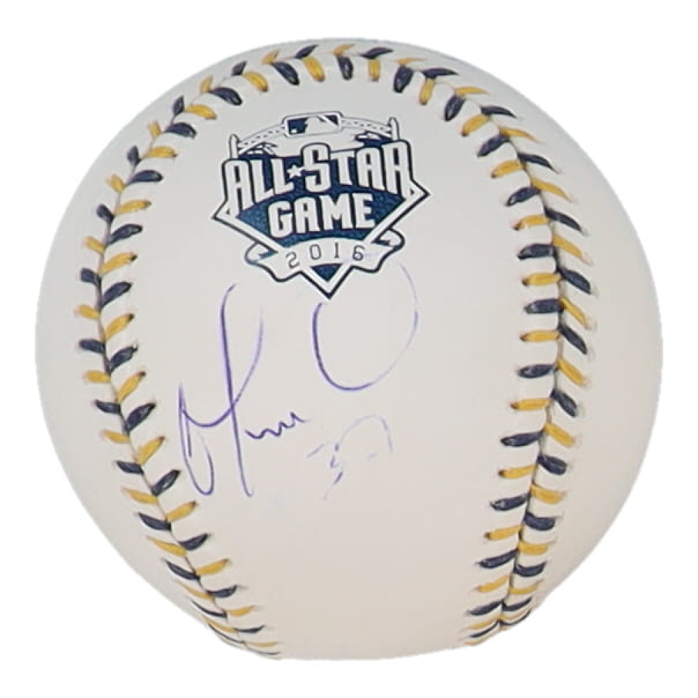 Odubel Herrera Signed 2016 AllStar Game Logo Baseball (PSA) Pristine