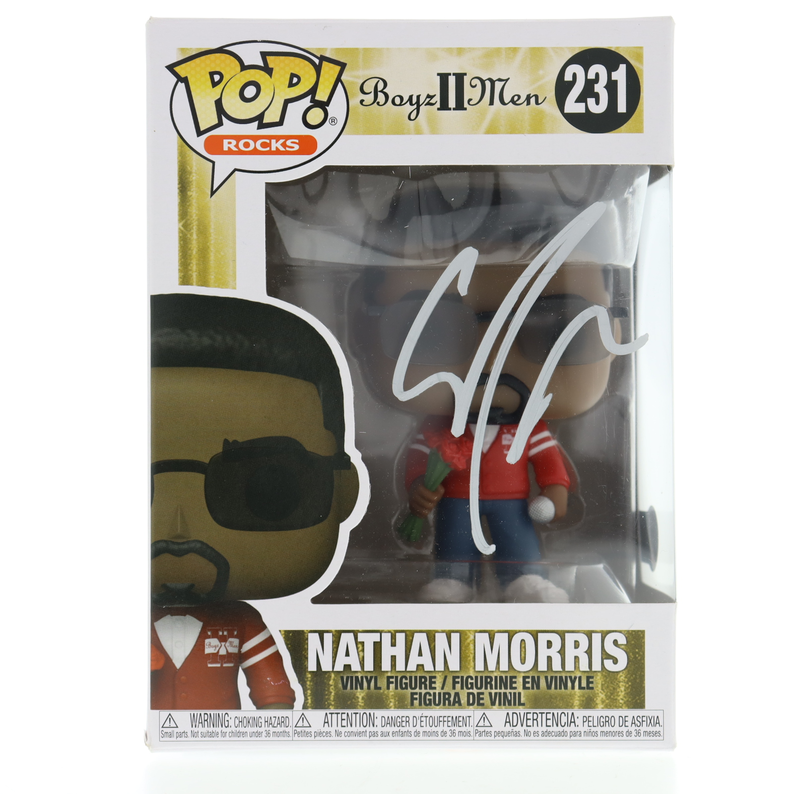 Nathan Morris Signed "Boyz II Men" #231 Funko Pop! Vinyl Figure (Beckett) at PristineAuction.com Nathan Morris Signed "Boyz II Men" #231 Funko Pop! Vinyl Figure (Beckett) at PristineAuction.com