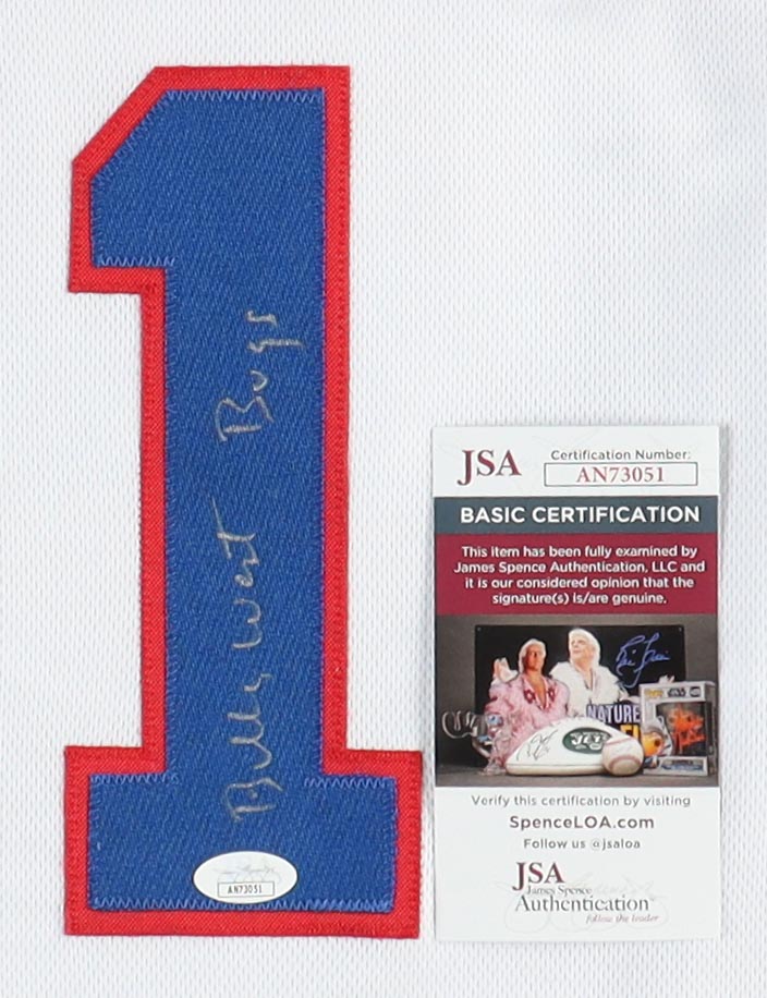 Billy West Signed Jersey Inscribed "Bugs" (JSA) at PristineAuction.com Billy West Signed Jersey Inscribed "Bugs" (JSA) at PristineAuction.com