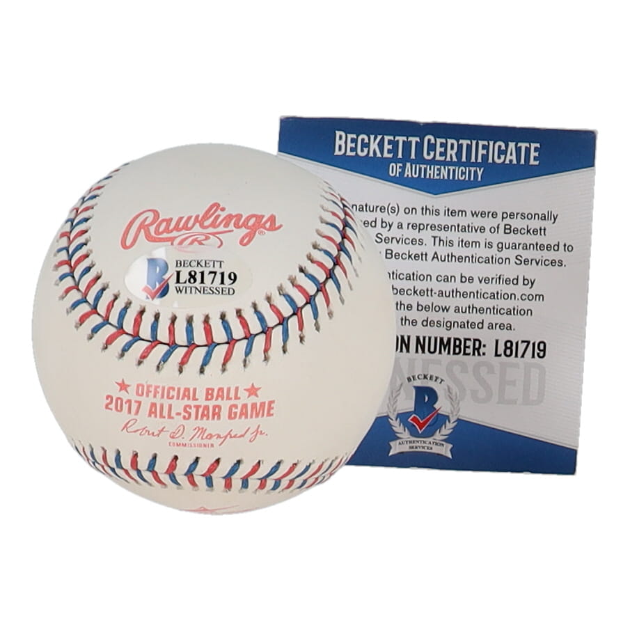 Cody Bellinger Signed 2017 All-Star Game Baseball (Beckett) at PristineAuction.com Cody Bellinger Signed 2017 All-Star Game Baseball (Beckett) at PristineAuction.com