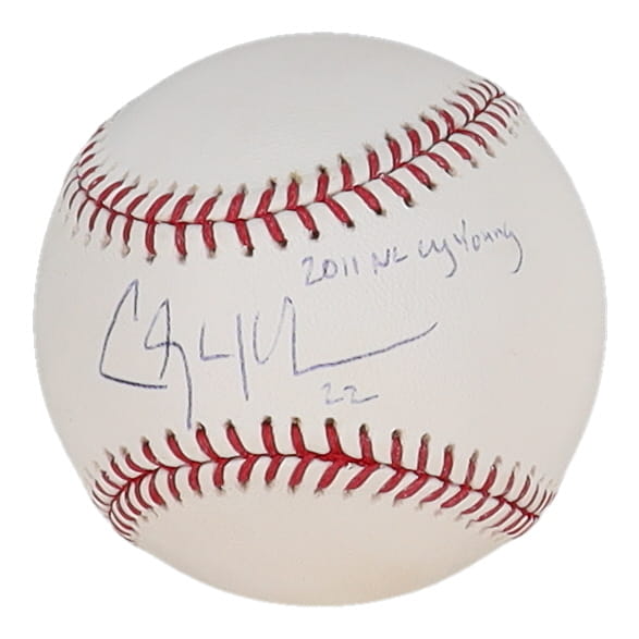Clayton Kershaw Signed OML Baseball Inscribed "2011 NL CY Young" (PSA & TriStar) at PristineAuction.com Clayton Kershaw Signed OML Baseball Inscribed "2011 NL CY Young" (PSA & TriStar) at PristineAuction.com