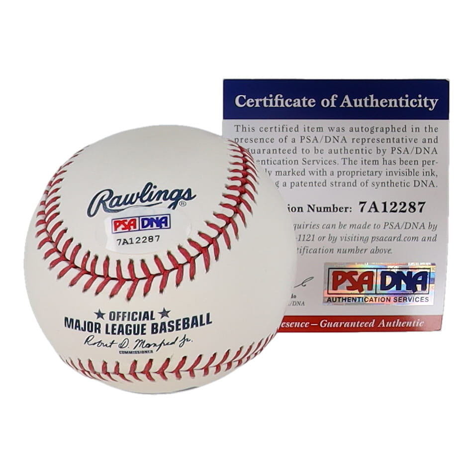 Orel Hershiser Signed OML Baseball Inscribed "1988 WS Champs" (PSA) at PristineAuction.com Orel Hershiser Signed OML Baseball Inscribed "1988 WS Champs" (PSA) at PristineAuction.com
