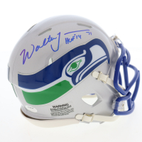 Walter Jones Signed Seahawks Throwback Alternate Speed Mini Helmet Inscribed "HOF '14" (Schwartz) at PristineAuction.com