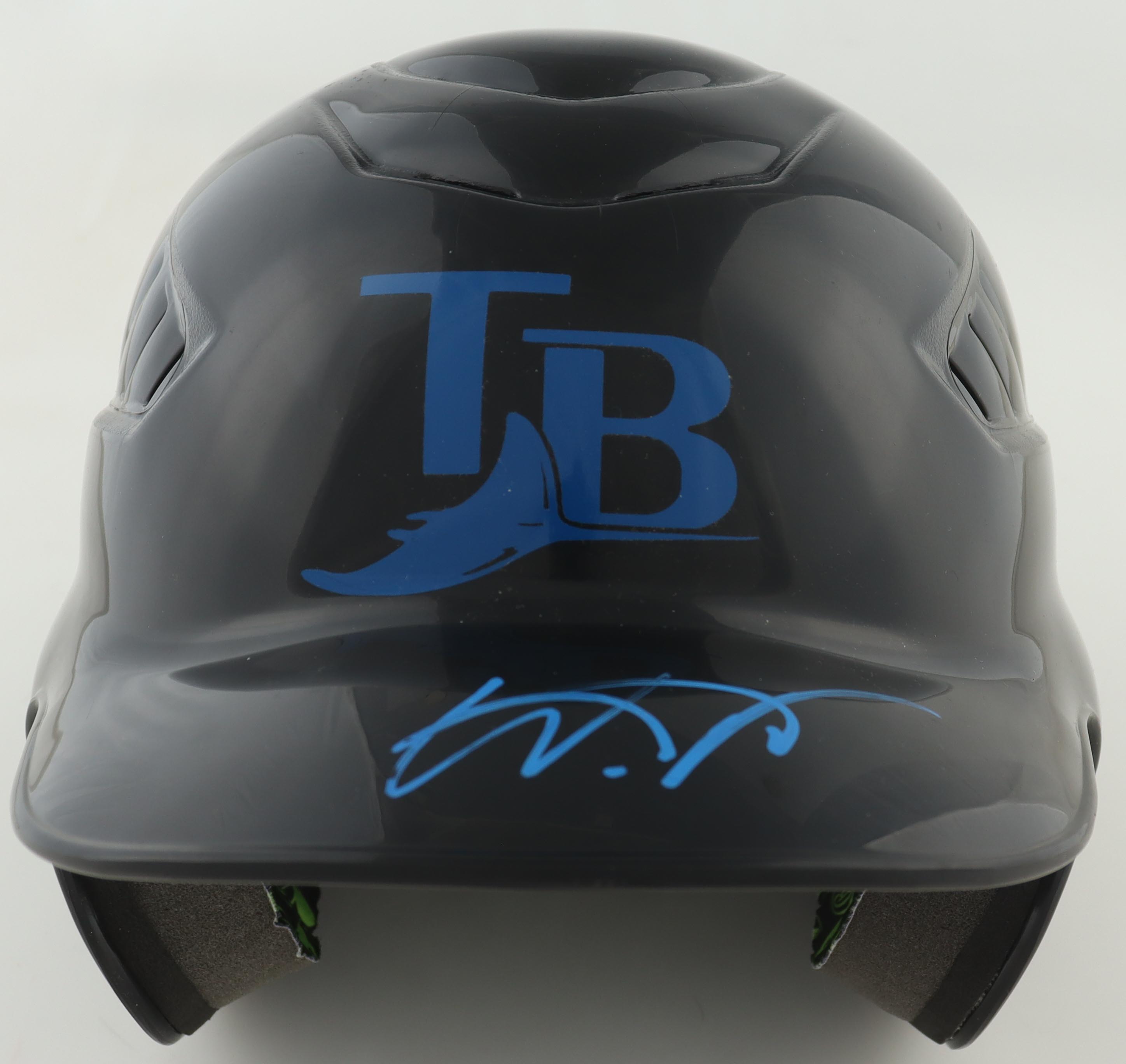 Wander Franco Signed Rays Full-Size Batting Helmet (JSA) at PristineAuction.com Wander Franco Signed Rays Full-Size Batting Helmet (JSA) at PristineAuction.com