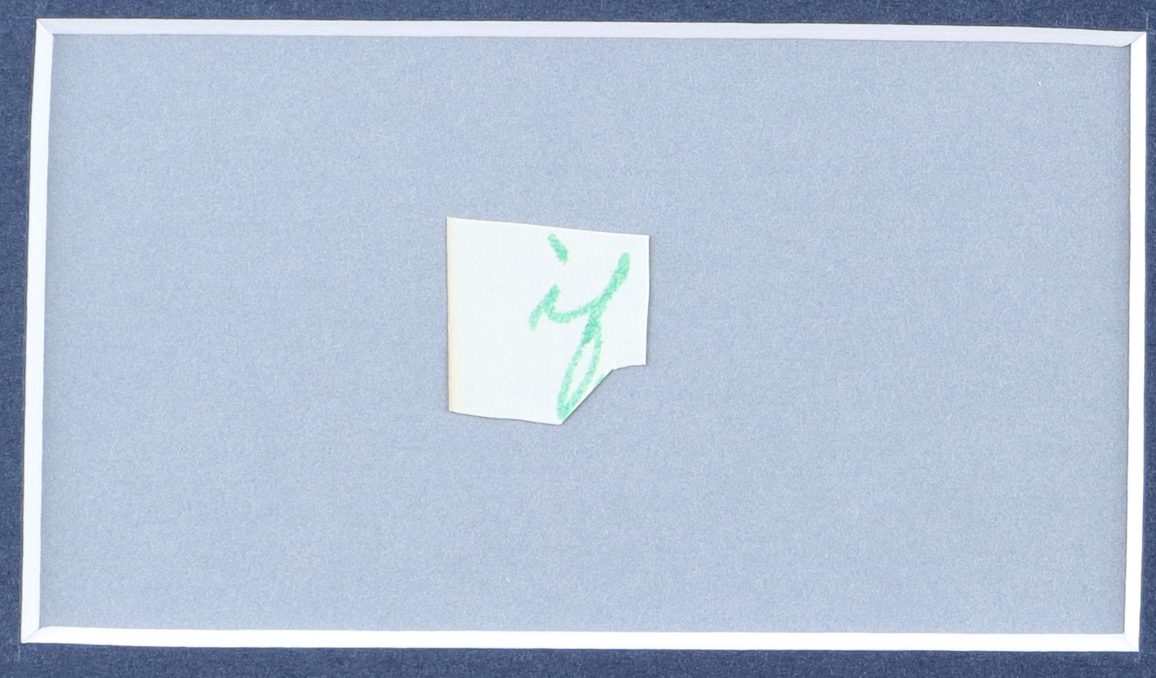 Ty Cobb Hand-Written Tigers Custom Matted Cut Display (PSA) at PristineAuction.com Ty Cobb Hand-Written Tigers Custom Matted Cut Display (PSA) at PristineAuction.com