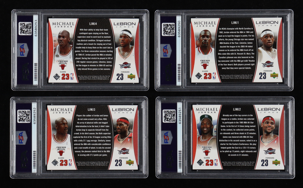 Michael Jordan / LeBron James 200506 Upper Deck Basketball Complete