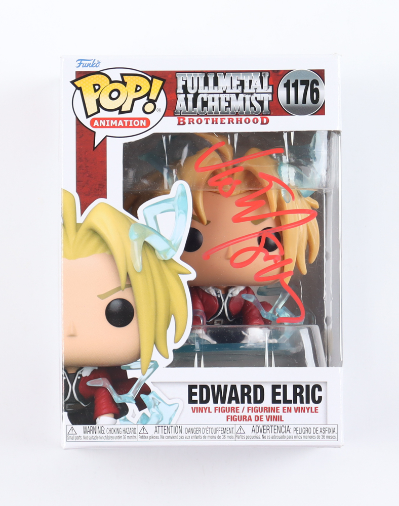 Vic Mignogna Signed "Full Metal Alchemist" #1176 Edward Elric Funko Pop! Vinyl Figure (JSA) at PristineAuction.com Vic Mignogna Signed "Full Metal Alchemist" #1176 Edward Elric Funko Pop! Vinyl Figure (JSA) at PristineAuction.com