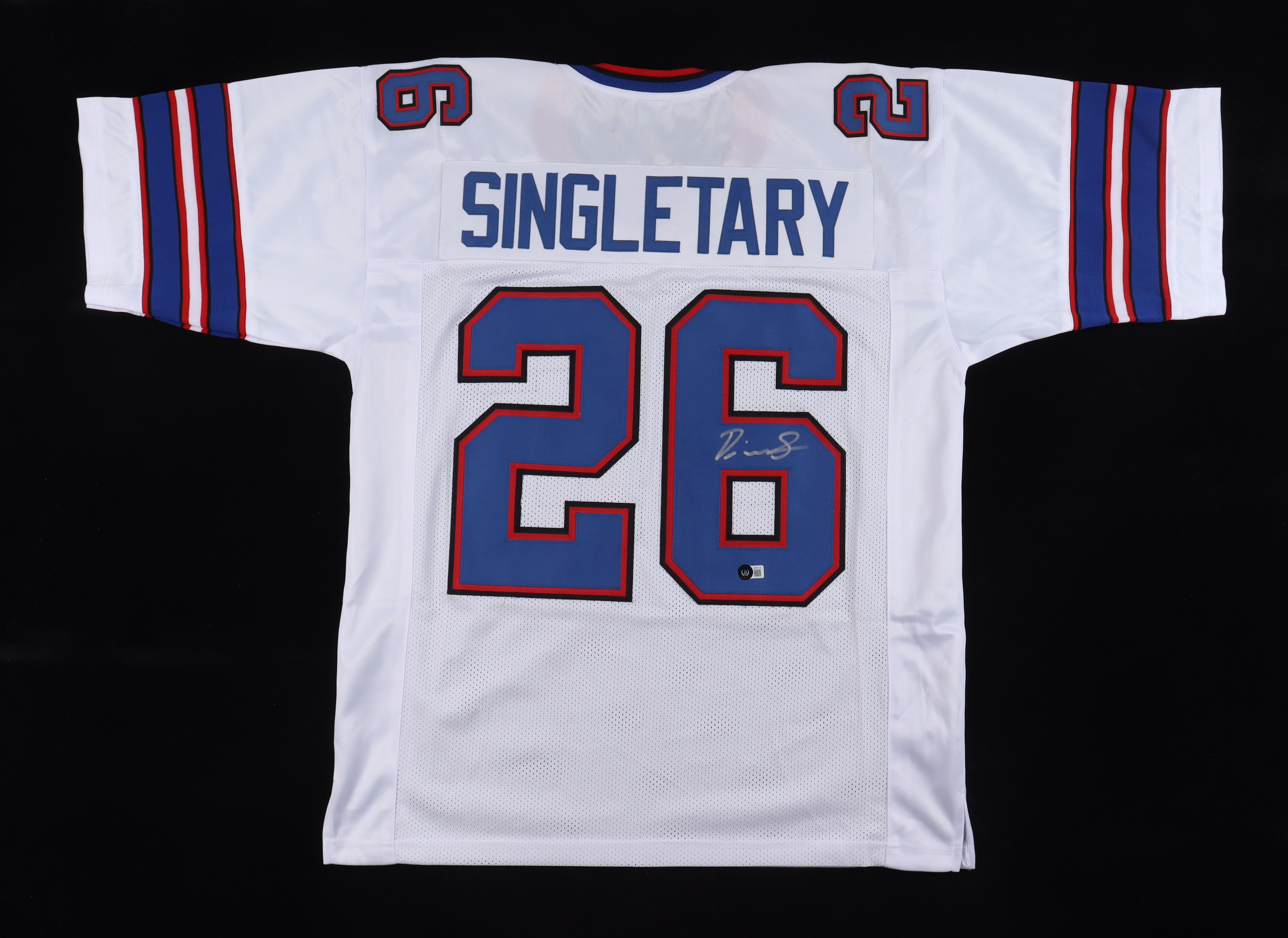 Devin Singletary Signed Jersey (Beckett) at PristineAuction.com Devin Singletary Signed Jersey (Beckett) at PristineAuction.com
