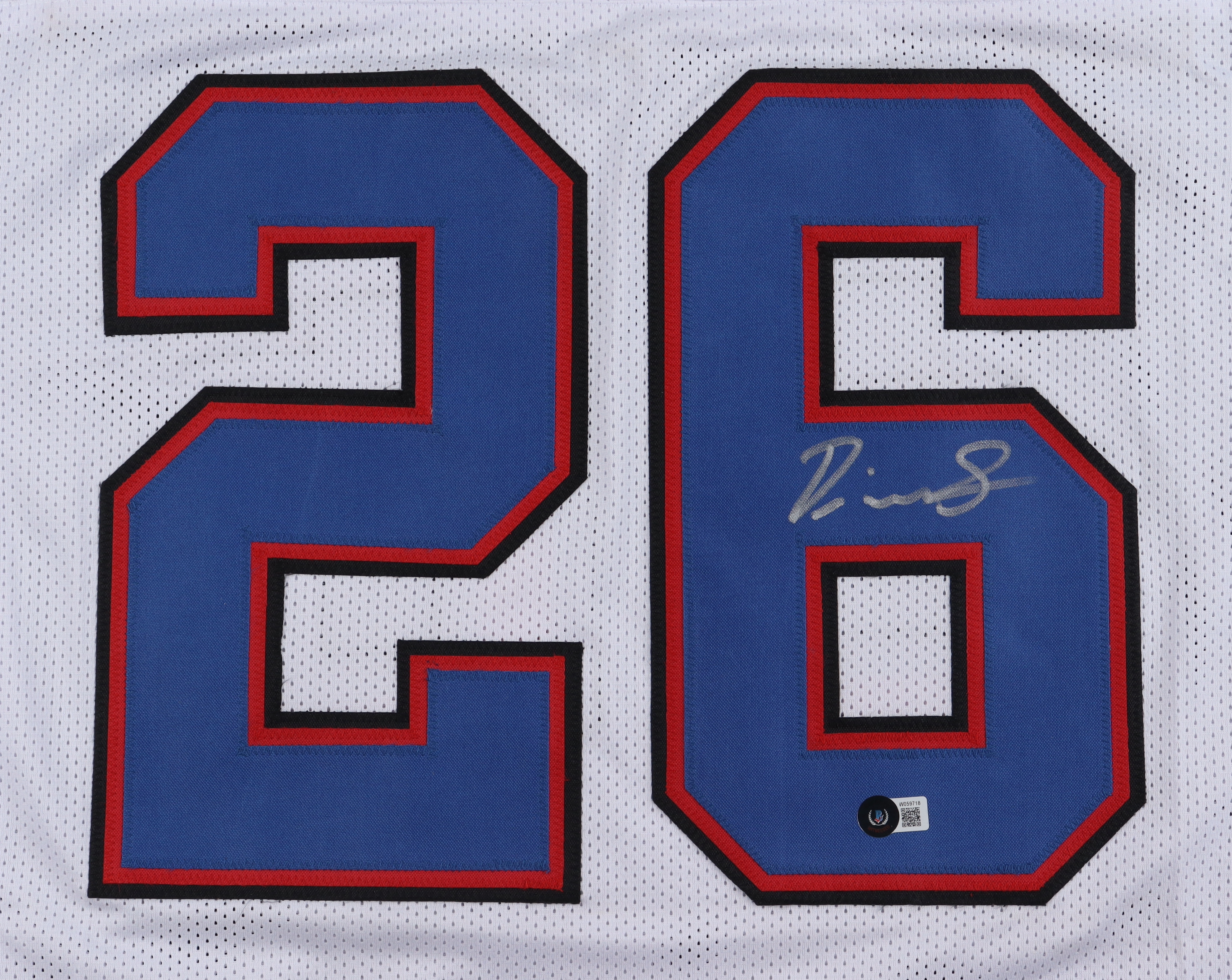 Devin Singletary Signed Jersey (Beckett) at PristineAuction.com Devin Singletary Signed Jersey (Beckett) at PristineAuction.com