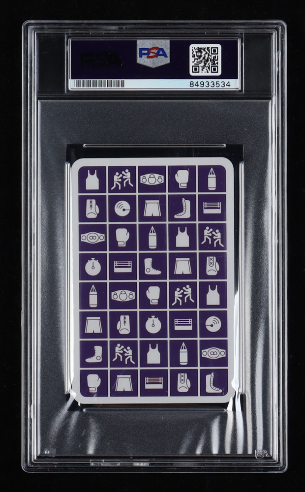 Mike Tyson Signed Swedish Boxing Statistics Card (PSA) at PristineAuction.com Mike Tyson Signed Swedish Boxing Statistics Card (PSA) at PristineAuction.com