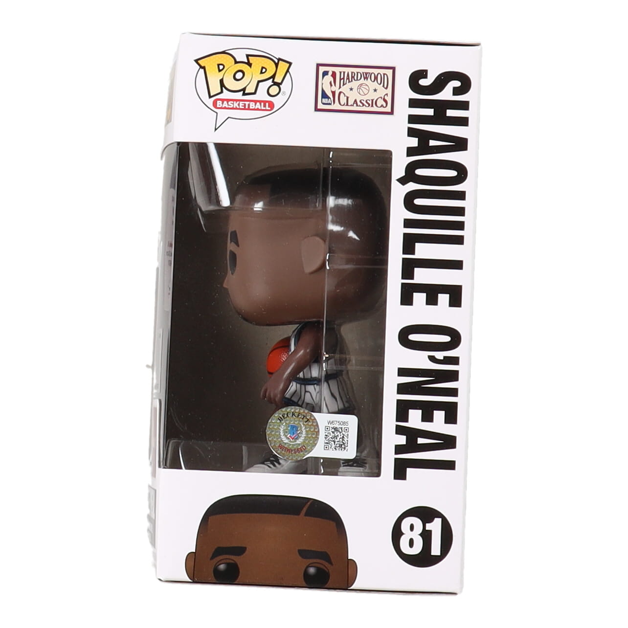 Shaquille O'Neal Signed Magic #81 Funko Pop! Vinyl Figure (Beckett) at PristineAuction.com Shaquille O'Neal Signed Magic #81 Funko Pop! Vinyl Figure (Beckett) at PristineAuction.com