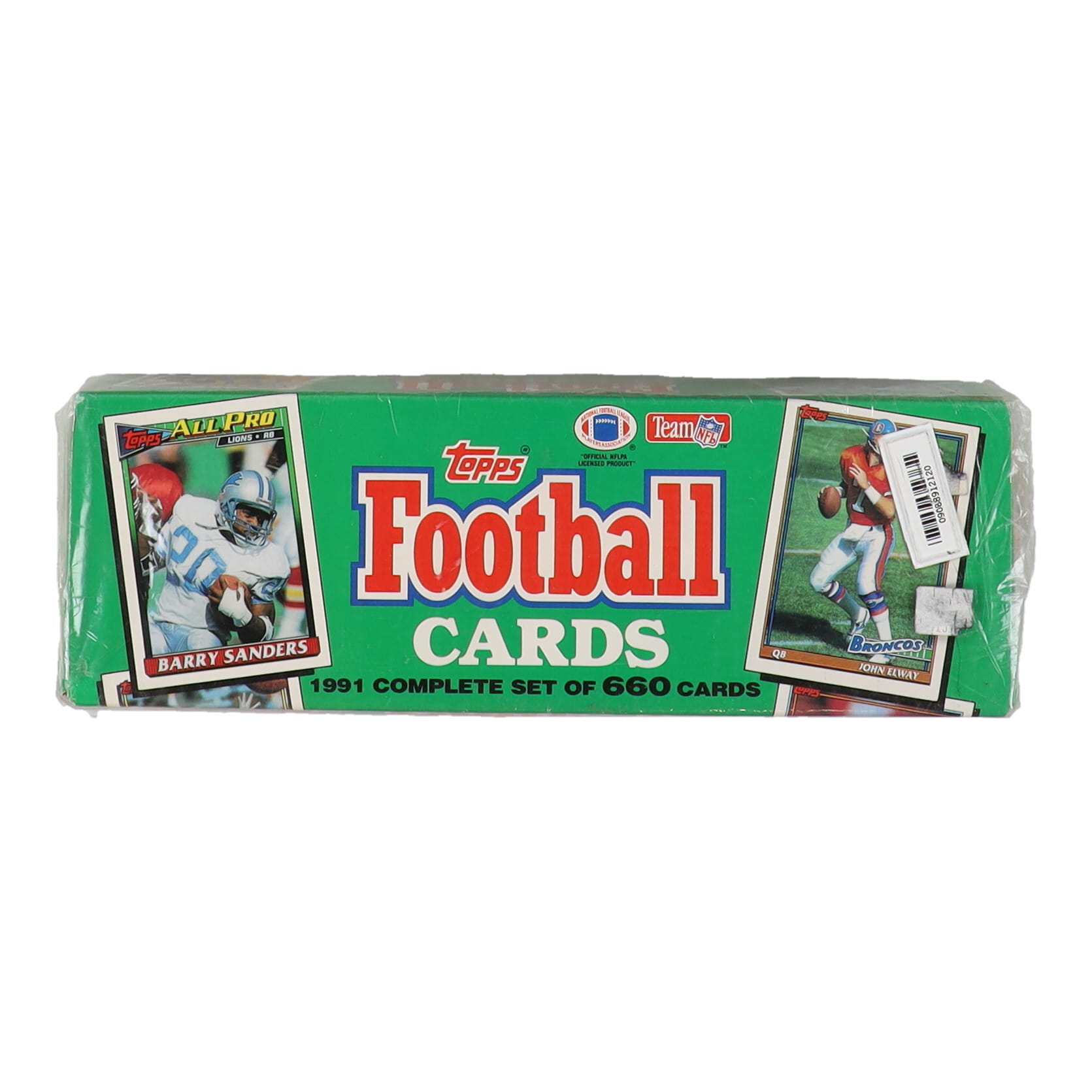 1991 Topps Football Factory Set with (660) Cards at PristineAuction.com 1991 Topps Football Factory Set with (660) Cards at PristineAuction.com