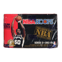 1993-94 Hoops Series 2 Basketball Hobby Box with (36) Packs at PristineAuction.com