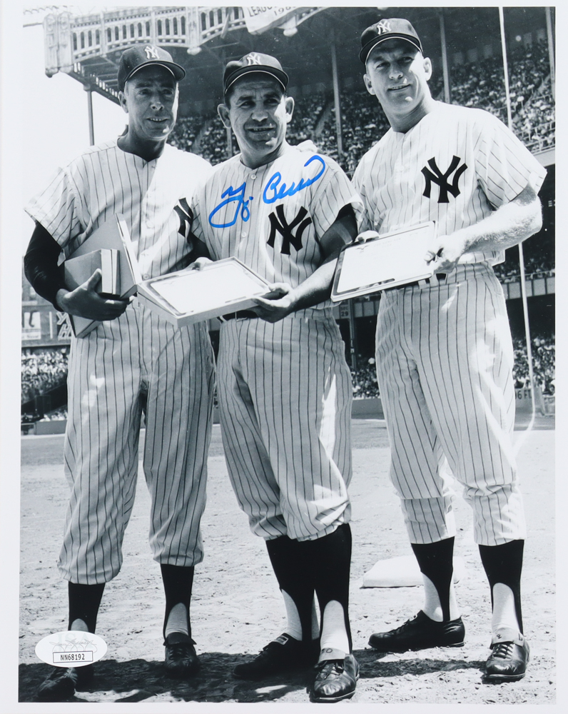 Yogi Berra Signed Yankees 8x10 Photo (JSA) at PristineAuction.com Yogi Berra Signed Yankees 8x10 Photo (JSA) at PristineAuction.com