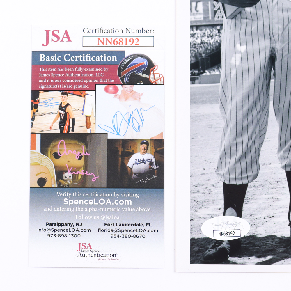 Yogi Berra Signed Yankees 8x10 Photo (JSA) at PristineAuction.com Yogi Berra Signed Yankees 8x10 Photo (JSA) at PristineAuction.com