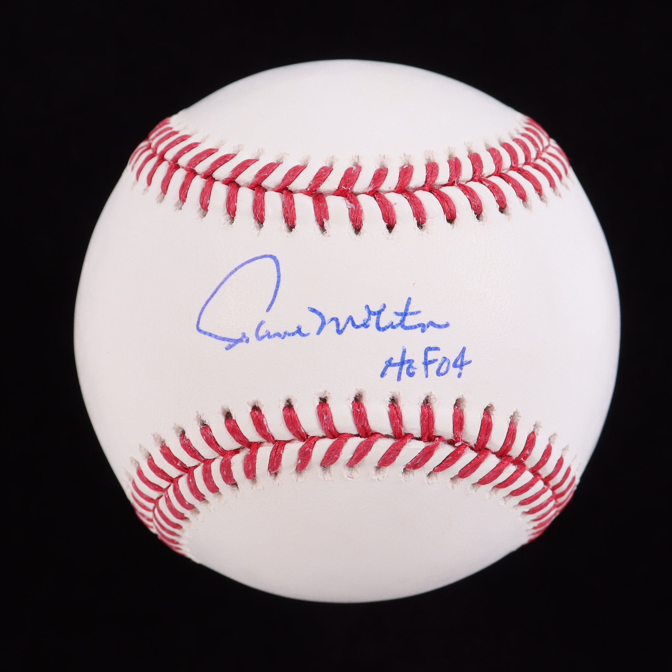 Paul Molitor Signed OML Baseball Inscribed "HOF 04" (JSA) at PristineAuction.com Paul Molitor Signed OML Baseball Inscribed "HOF 04" (JSA) at PristineAuction.com