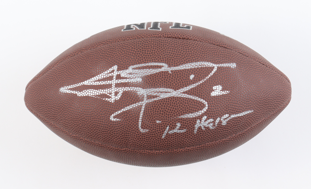 Johnny Manziel Signed NFL Football Inscribed "'12 Heisman" (JSA) at PristineAuction.com Johnny Manziel Signed NFL Football Inscribed "'12 Heisman" (JSA) at PristineAuction.com