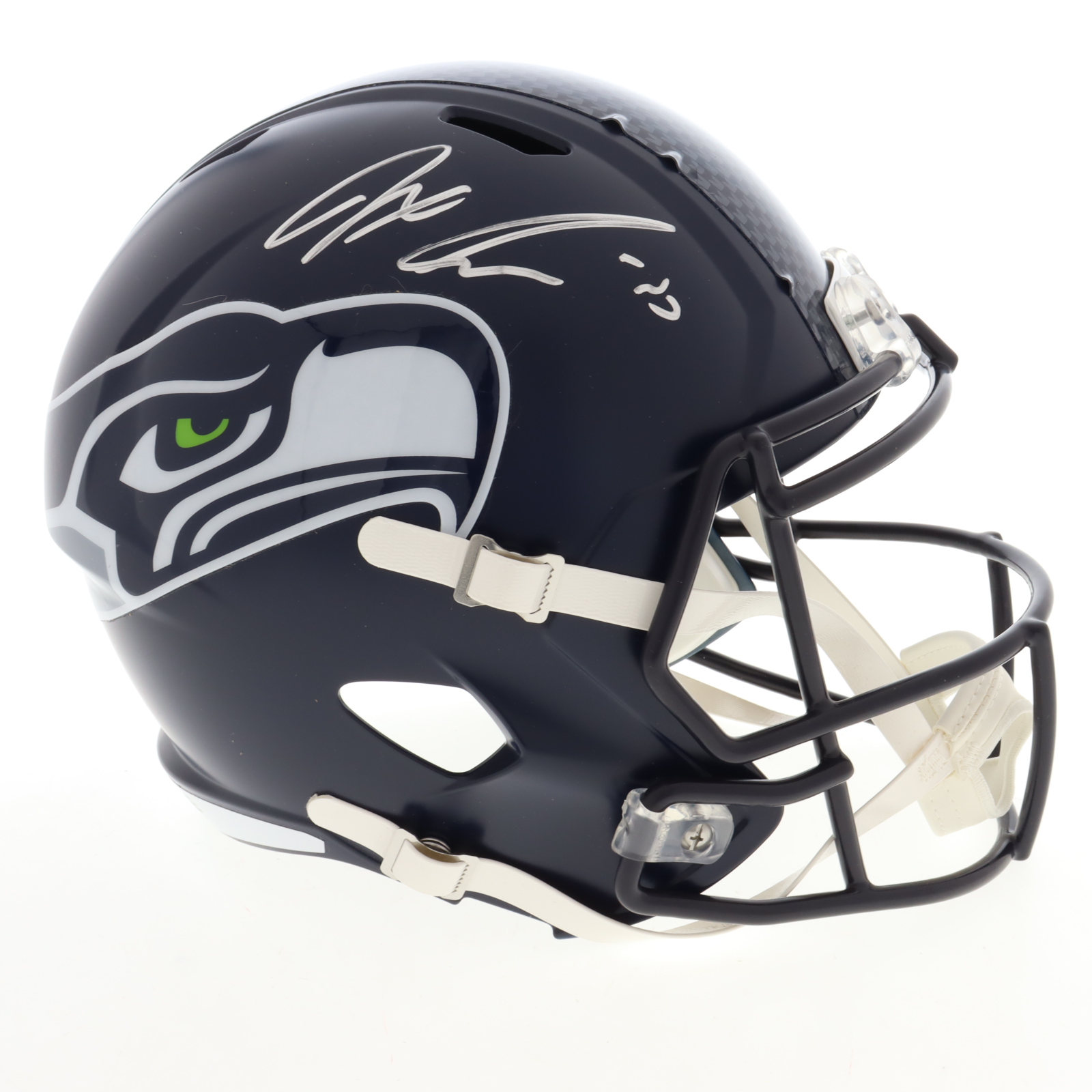 Jaxon Smith-Njigba Signed Seahawks Full-Size Speed Helmet (Fanatics) at PristineAuction.com Jaxon Smith-Njigba Signed Seahawks Full-Size Speed Helmet (Fanatics) at PristineAuction.com