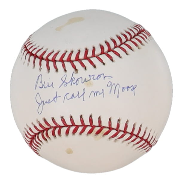 Bill "Moose" Skowron Signed OML Baseball Inscribed "Just Call Me Moose" (PSA) at PristineAuction.com Bill "Moose" Skowron Signed OML Baseball Inscribed "Just Call Me Moose" (PSA) at PristineAuction.com