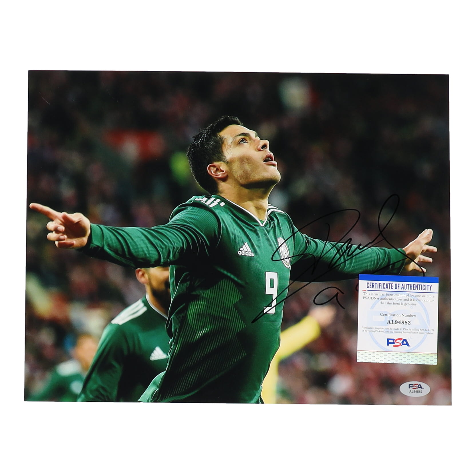 Raul Jimenez Signed Team Mexico 11x14 Photo (PSA) at PristineAuction.com Raul Jimenez Signed Team Mexico 11x14 Photo (PSA) at PristineAuction.com