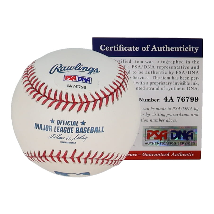 Scott Spiezio Signed OML Baseball Inscribed "2006 WS Champs" (PSA) at PristineAuction.com Scott Spiezio Signed OML Baseball Inscribed "2006 WS Champs" (PSA) at PristineAuction.com