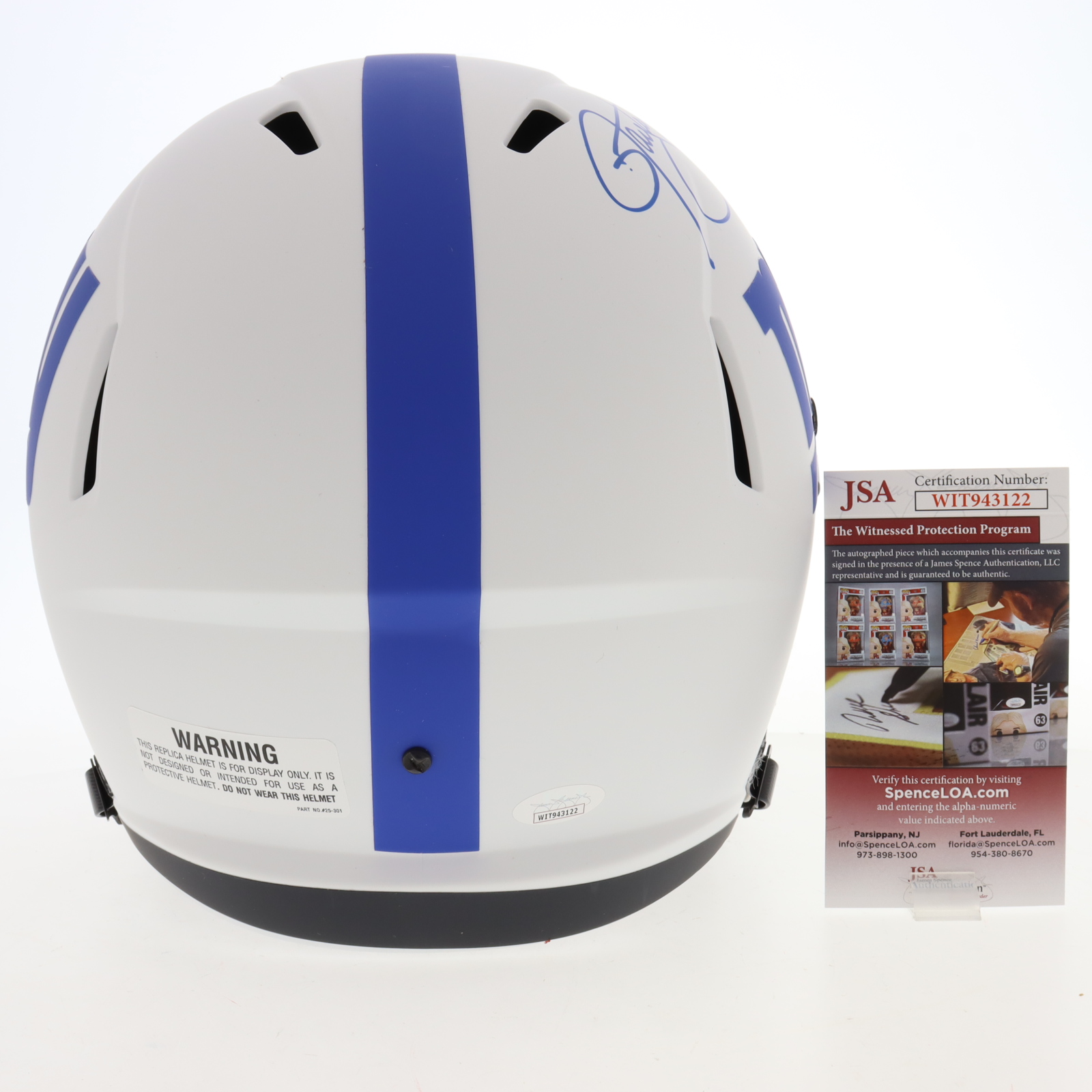 Lawrence Taylor Signed Giants Full-Size Lunar Eclipse Alternate Speed Helmet Inscribed "H.O.F.-99" (JSA) at PristineAuction.com Lawrence Taylor Signed Giants Full-Size Lunar Eclipse Alternate Speed Helmet Inscribed "H.O.F.-99" (JSA) at PristineAuction.com