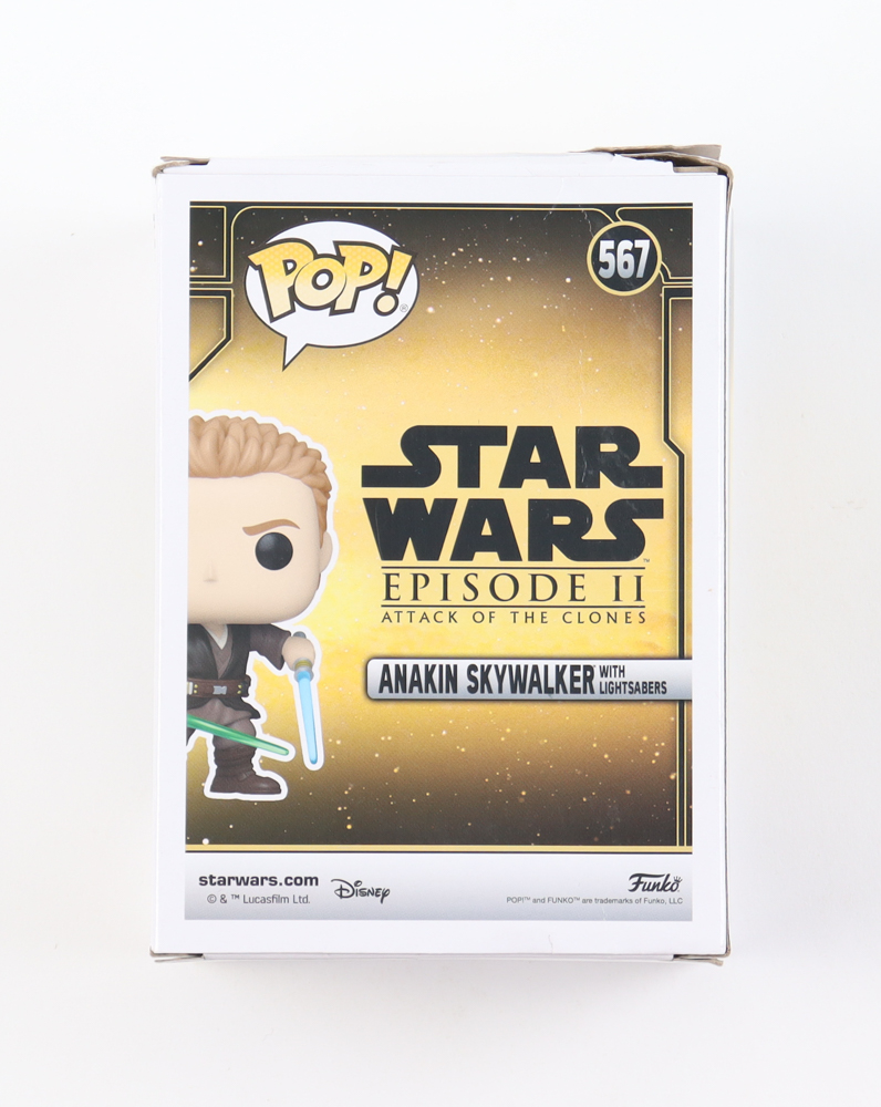 Hayden Christensen Signed "Star Wars" #567 Anakin Skywalker Funko Pop! Vinyl Figure (JSA) at PristineAuction.com Hayden Christensen Signed "Star Wars" #567 Anakin Skywalker Funko Pop! Vinyl Figure (JSA) at PristineAuction.com