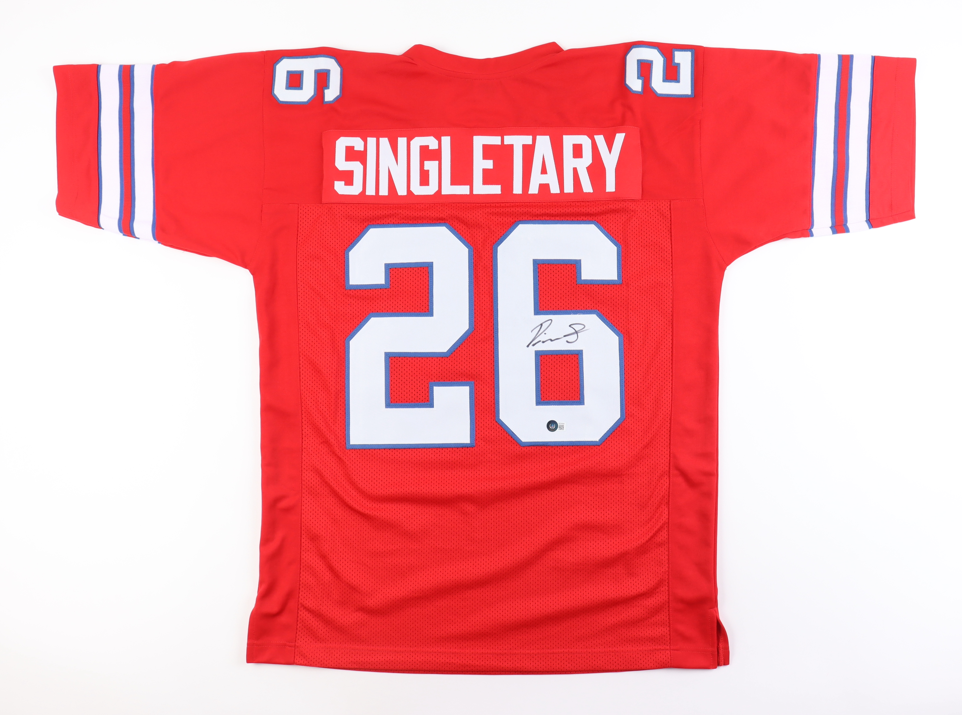 Devin Singletary Signed Jersey (Beckett) at PristineAuction.com Devin Singletary Signed Jersey (Beckett) at PristineAuction.com