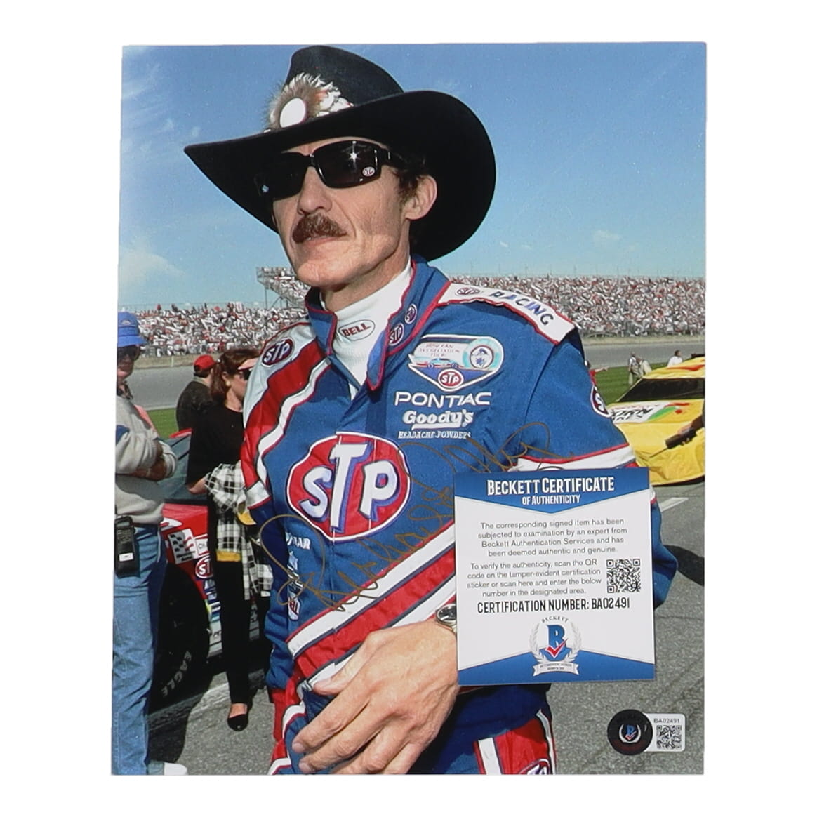 Richard Petty Signed NASCAR 8x10 Photo (Beckett) at PristineAuction.com Richard Petty Signed NASCAR 8x10 Photo (Beckett) at PristineAuction.com