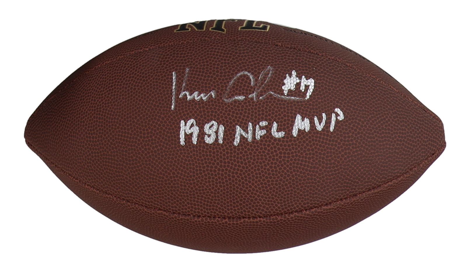 Ken Anderson Signed NFL Football Inscribed "1981 NFL MVP" (Schwartz) at PristineAuction.com Ken Anderson Signed NFL Football Inscribed "1981 NFL MVP" (Schwartz) at PristineAuction.com