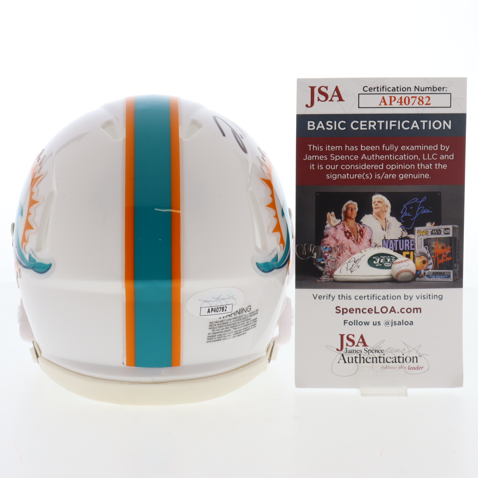 Jaylen Waddle Signed Dolphins Speed Mini Helmet (JSA) at PristineAuction.com Jaylen Waddle Signed Dolphins Speed Mini Helmet (JSA) at PristineAuction.com