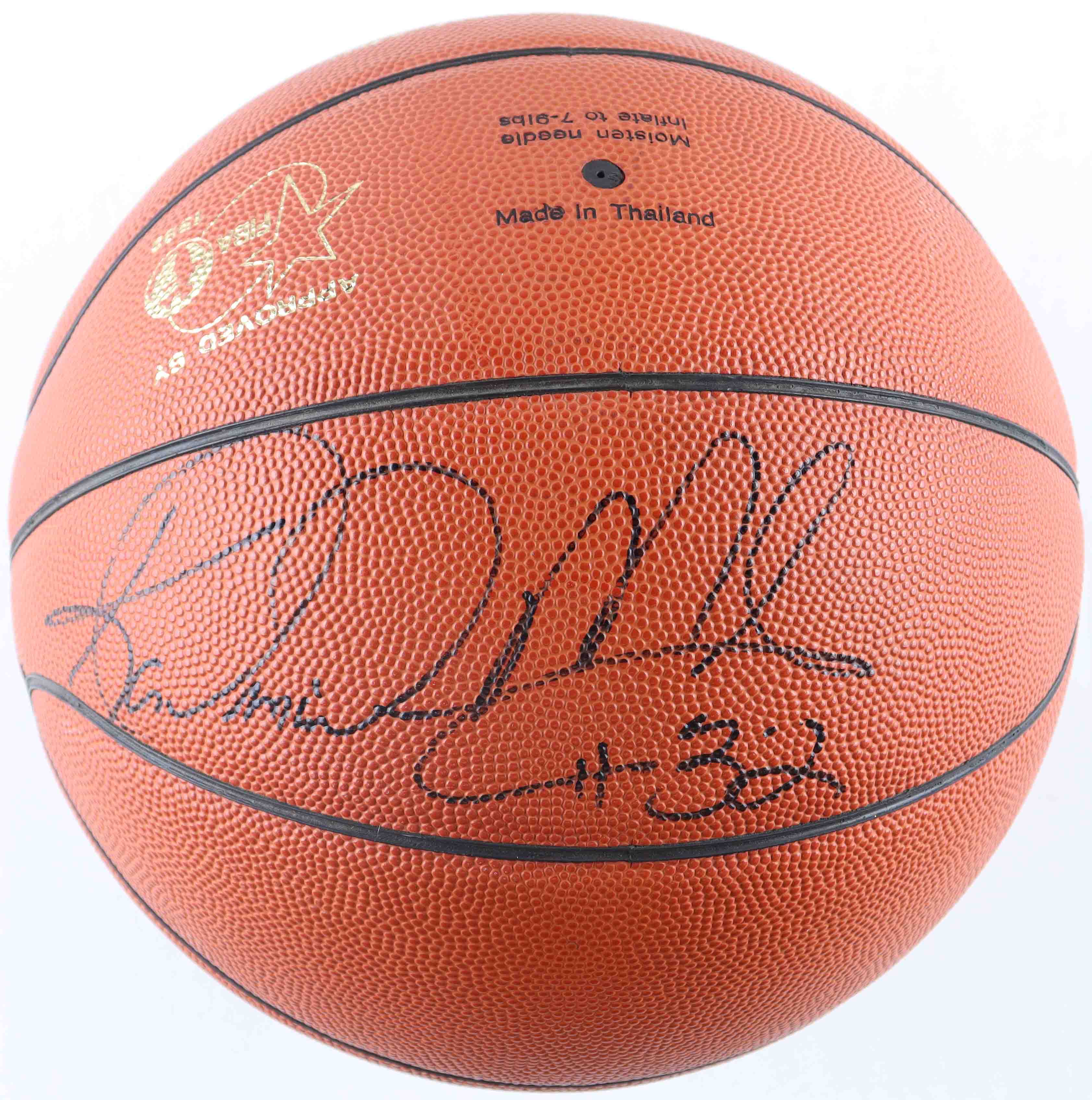 Karl Malone Signed Official Molten '92 Olympic Games Basketball (PSA) at PristineAuction.com Karl Malone Signed Official Molten '92 Olympic Games Basketball (PSA) at PristineAuction.com