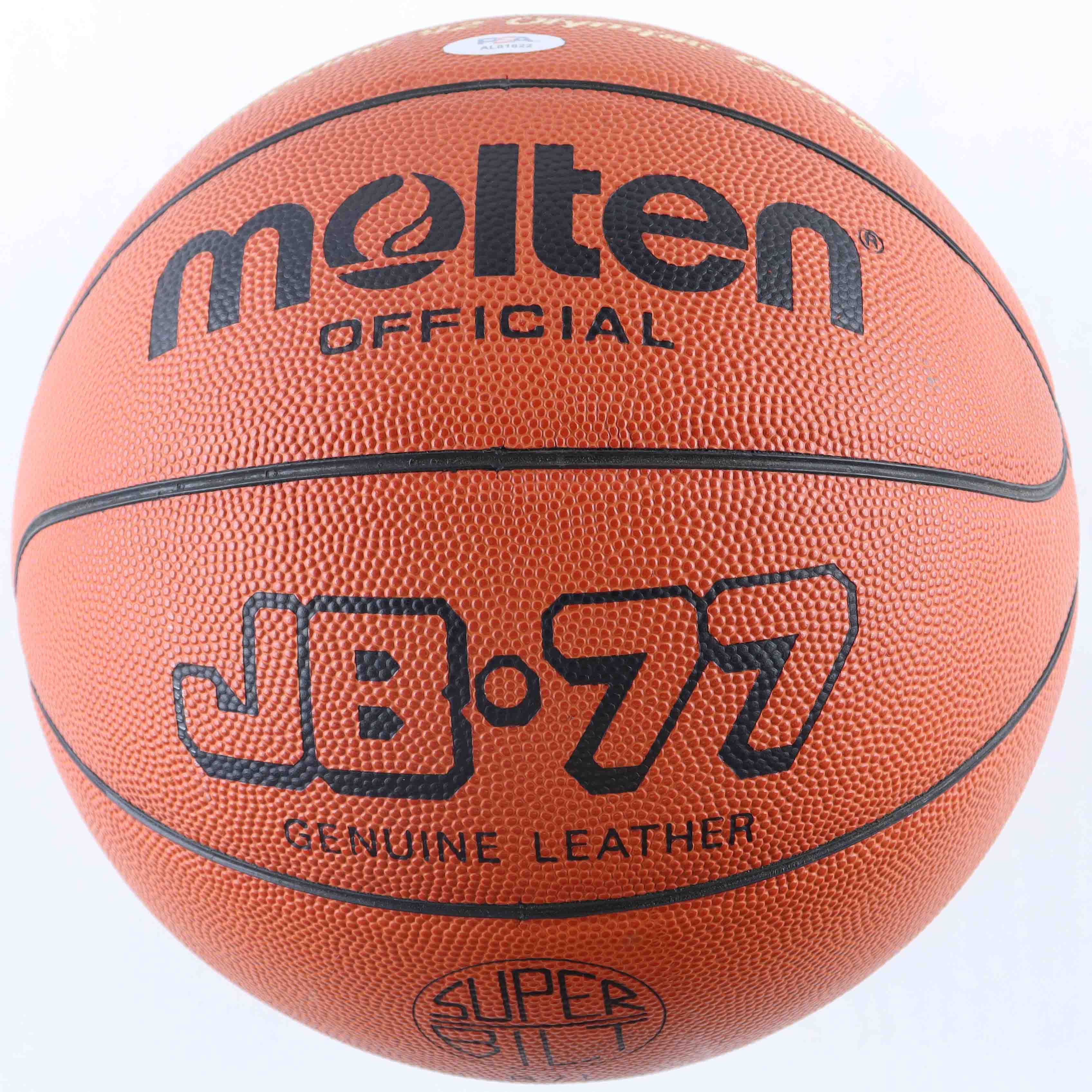 Karl Malone Signed Official Molten '92 Olympic Games Basketball (PSA) at PristineAuction.com Karl Malone Signed Official Molten '92 Olympic Games Basketball (PSA) at PristineAuction.com