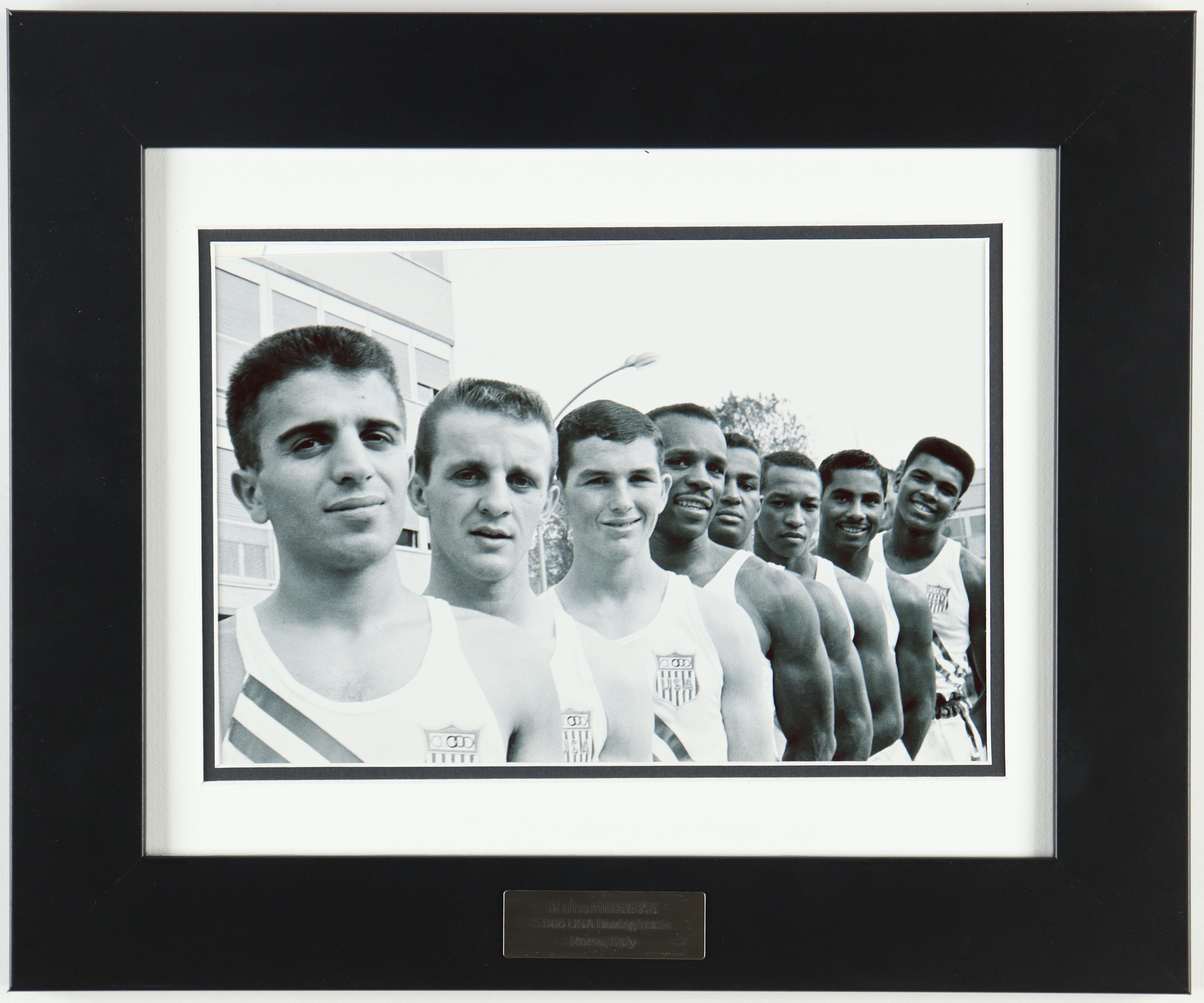 Muhammad Ali Custom Framed Matted Photo at PristineAuction.com Muhammad Ali Custom Framed Matted Photo at PristineAuction.com