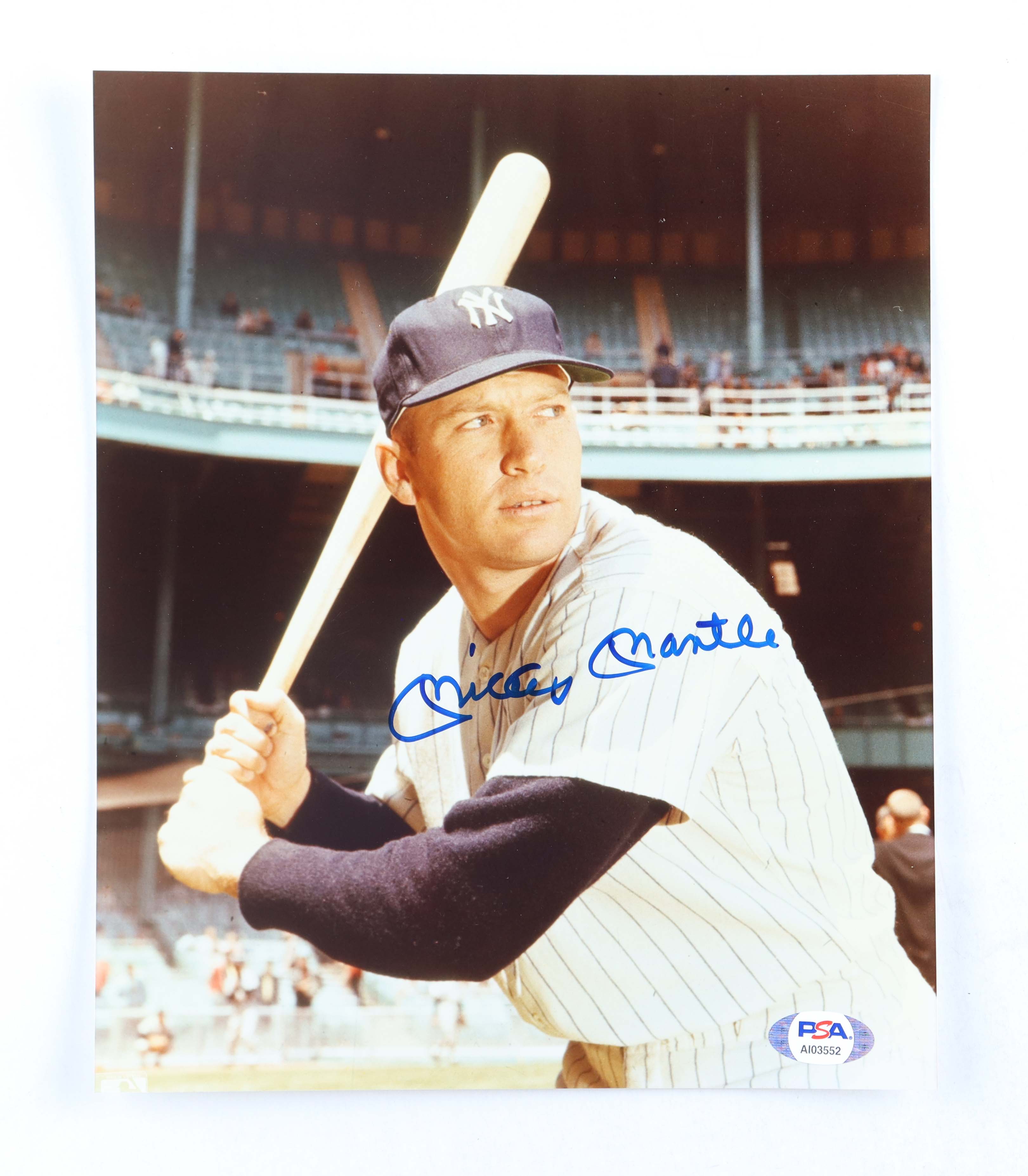 Mickey Mantle Signed Yankees 8x10 Photo (PSA) (Auto 10) at PristineAuction.com Mickey Mantle Signed Yankees 8x10 Photo (PSA) (Auto 10) at PristineAuction.com