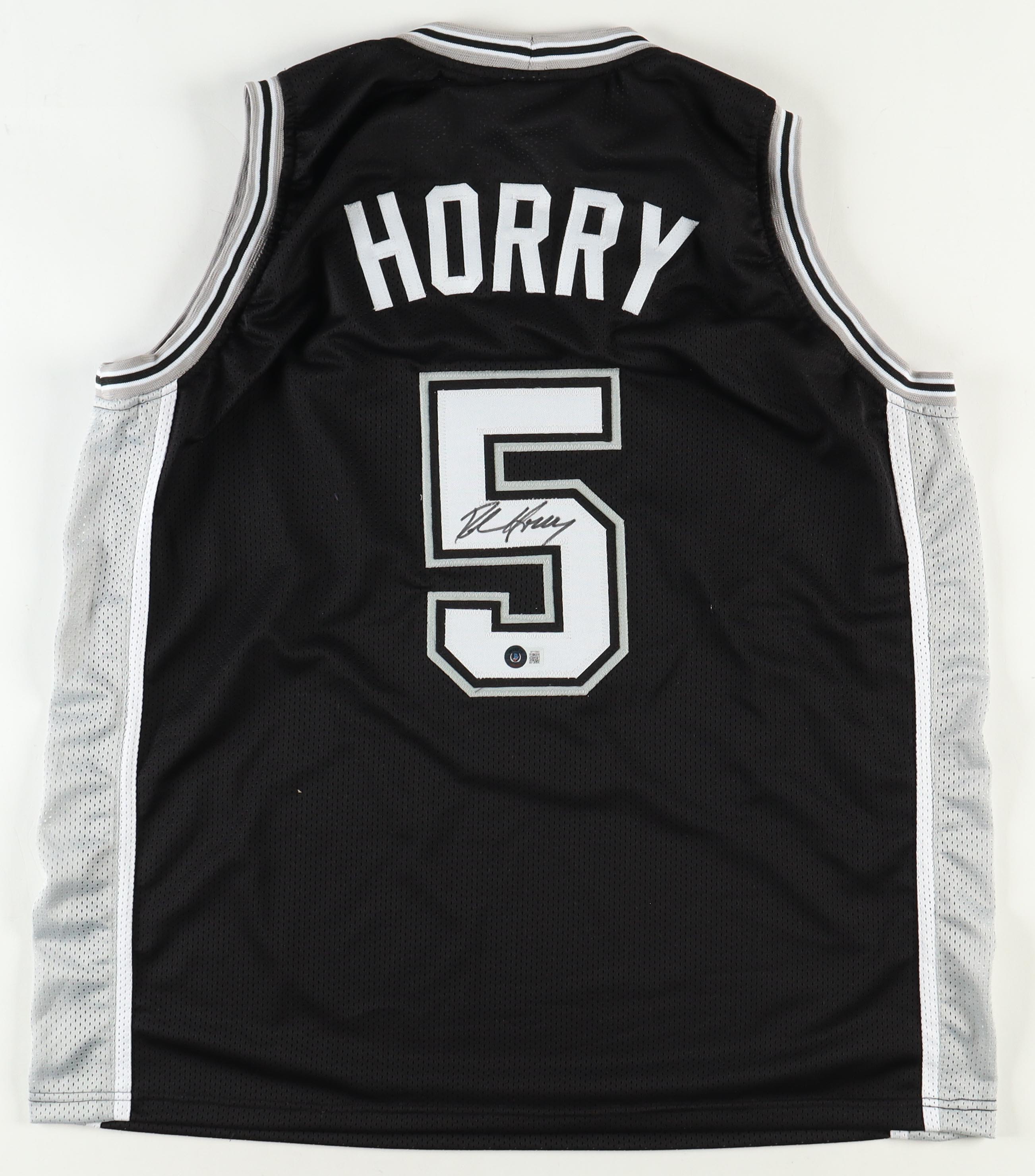 Robert Horry Signed Jersey (Beckett) at PristineAuction.com Robert Horry Signed Jersey (Beckett) at PristineAuction.com