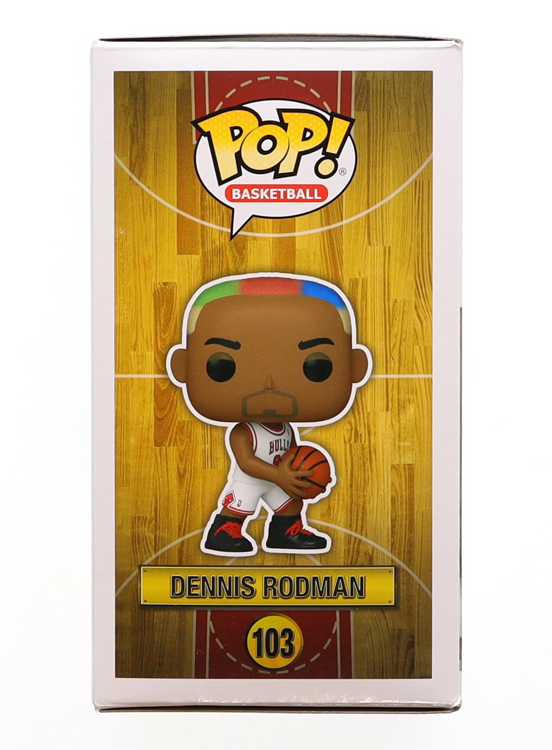 Dennis Rodman Signed Bulls #103 Funko Pop! Vinyl Figure (Beckett) at PristineAuction.com Dennis Rodman Signed Bulls #103 Funko Pop! Vinyl Figure (Beckett) at PristineAuction.com