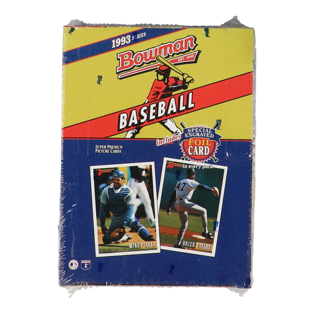1993 Bowman Baseball Hobby Box Pristine Auction