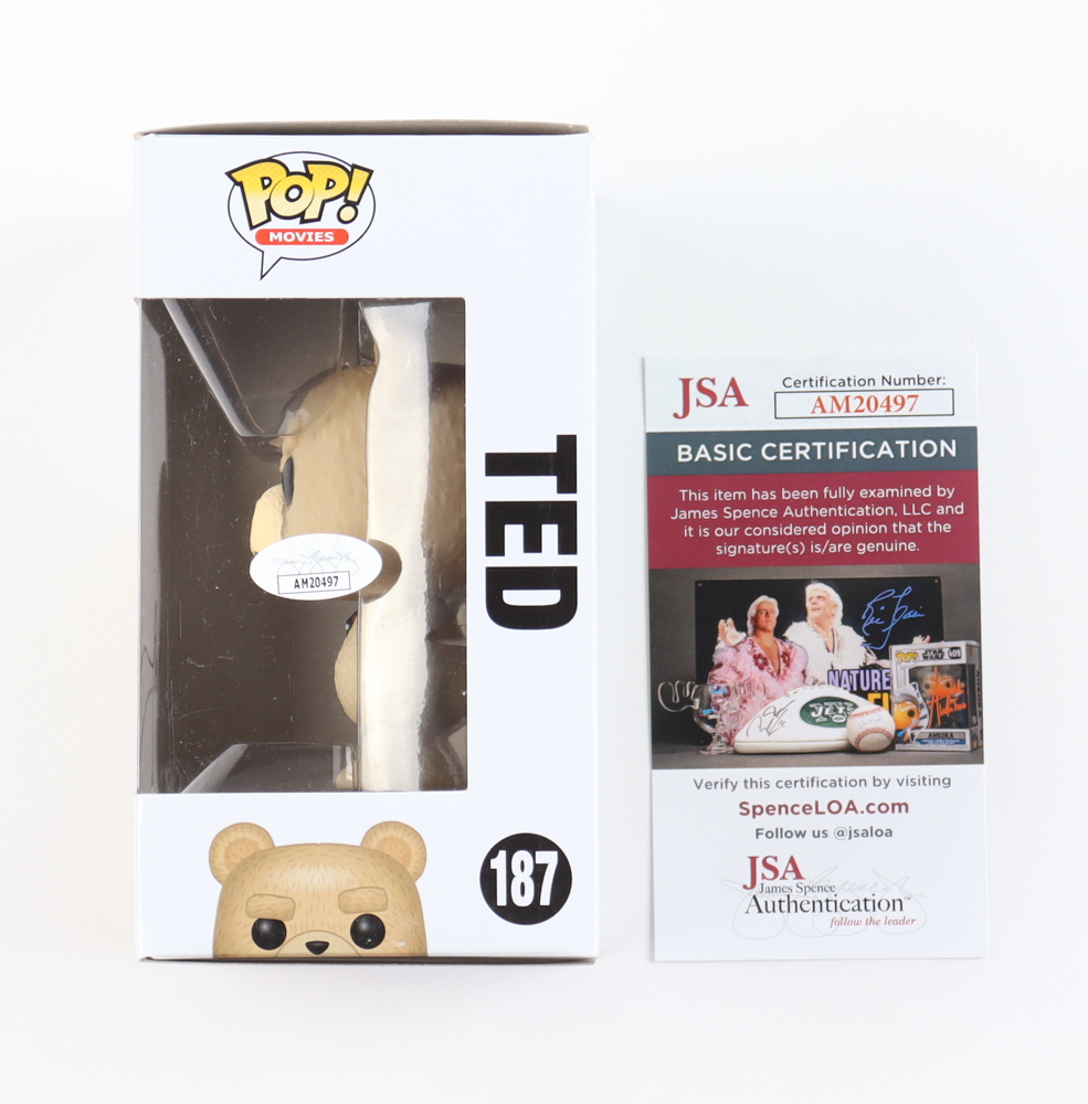 Mark Wahlberg Signed "Ted 2" #187 Ted Funko Pop! Vinyl Figure (JSA) at PristineAuction.com Mark Wahlberg Signed "Ted 2" #187 Ted Funko Pop! Vinyl Figure (JSA) at PristineAuction.com