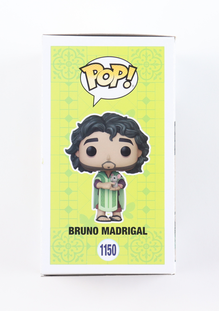 John Leguizamo Signed "Encanto" #1150 Bruno Madrigal Funko Pop! Vinyl Figure (Beckett) at PristineAuction.com John Leguizamo Signed "Encanto" #1150 Bruno Madrigal Funko Pop! Vinyl Figure (Beckett) at PristineAuction.com
