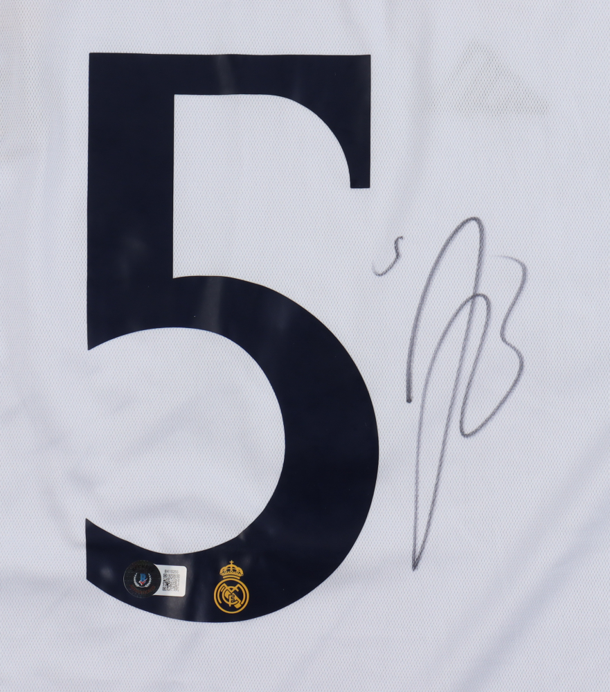 Autographed Jude Bellingham Real Madrid Soccer Jersey With Beckett BAS COA - XL Size
