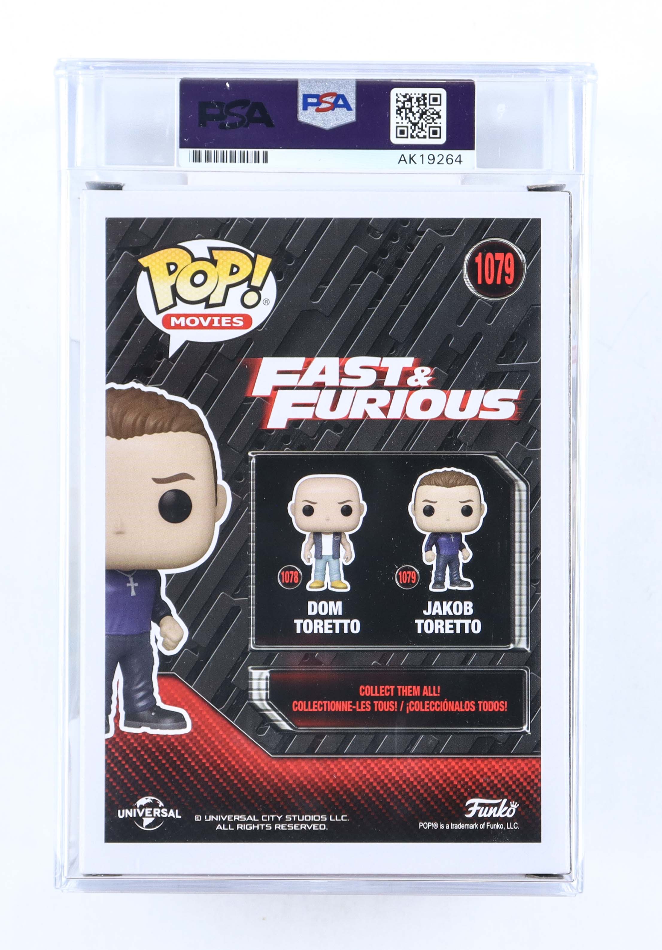 John Cena Signed Cut with "Fast & Furious" #1079 Jakob Toretto Funko Pop! Vinyl Figure (PSA) at PristineAuction.com John Cena Signed Cut with "Fast & Furious" #1079 Jakob Toretto Funko Pop! Vinyl Figure (PSA) at PristineAuction.com
