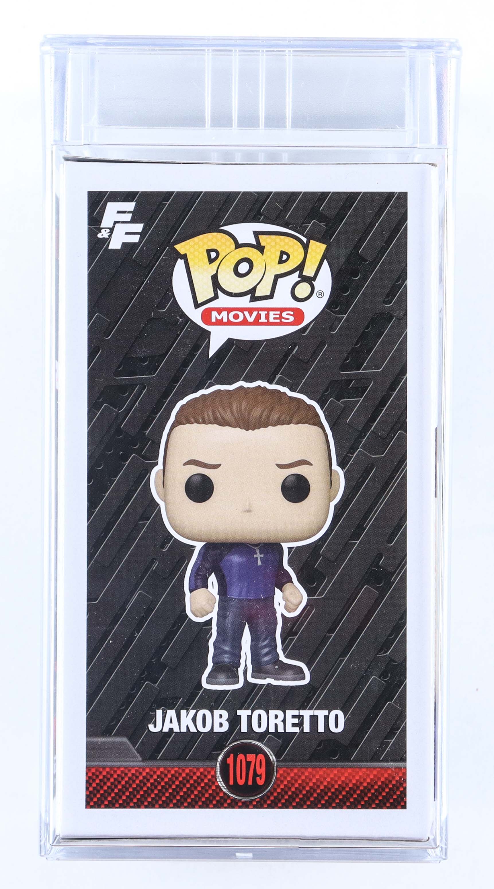 John Cena Signed Cut with "Fast & Furious" #1079 Jakob Toretto Funko Pop! Vinyl Figure (PSA) at PristineAuction.com John Cena Signed Cut with "Fast & Furious" #1079 Jakob Toretto Funko Pop! Vinyl Figure (PSA) at PristineAuction.com