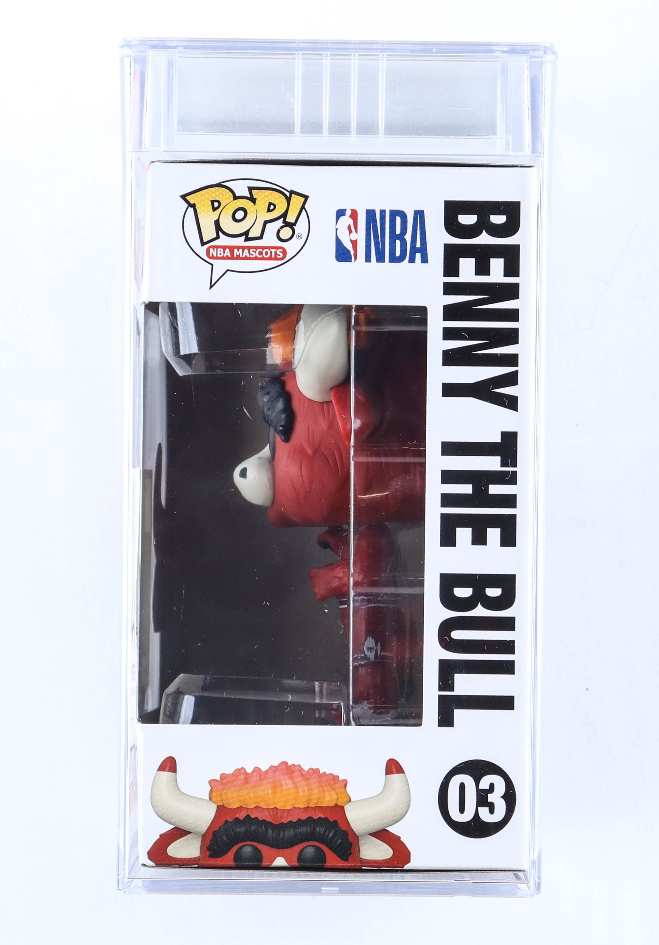 Scottie Pippen Signed Cut with Bulls #03 Benny The Bull Funko Pop! Vinyl Figure (PSA | Autograph Graded 10) at PristineAuction.com Scottie Pippen Signed Cut with Bulls #03 Benny The Bull Funko Pop! Vinyl Figure (PSA | Autograph Graded 10) at PristineAuction.com